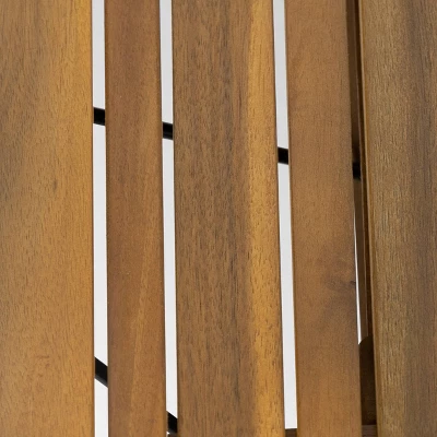 Kyoto Acacia Wood Folding Side Table - Teak - Christopher Knight Home 8 Kyoto Acacia Wood Folding Side Table - Teak - Christopher Knight Home - Image 6