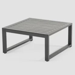 Navan 12pc Aluminum Sectional Sofa Seating Set Black/Dark Gray - Christopher Knight Home -Outdoor Living Shop GUEST f86846fb 7631 4697 b19b 1a4f925a8866