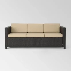 Puerta Wicker Patio Sofa - Christopher Knight Home -Outdoor Living Shop GUEST f8727fc1 2092 4698 aa3f 6ac0236606f1