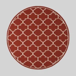 Thornhill Geometric Outdoor Rug Red/Ivory - Christopher Knight Home -Outdoor Living Shop GUEST f959e436 88f8 4800 8645 5c040816b657
