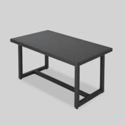 Melville 7pc Wicker Dining Set - Gray - Christopher Knight Home 9 Melville 7pc Wicker Dining Set - Gray - Christopher Knight Home -Outdoor Living Shop GUEST f97deb18 da74 42ed 8056 8398bbe93c01