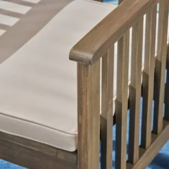 Casa 3pc Acacia X Leg Bistro Dining Set Gray/Cream - Christopher Knight Home 9 Casa 3pc Acacia X Leg Bistro Dining Set Gray/Cream - Christopher Knight Home -Outdoor Living Shop GUEST fa97fa65 ac39 4cd1 a058 e59def856c35 1