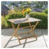 Positano Rectangle Acacia Wood Foldable Dining Table - Natural Finish - Christopher Knight Home -Outdoor Living Shop GUEST fb73d721 0d88 4068 b22f 28d2be51ffa5