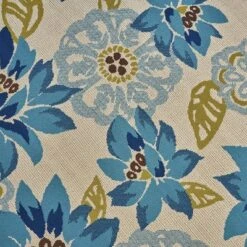 Wildwood Floral Outdoor Rug Ivory/Blue - Christopher Knight Home -Outdoor Living Shop GUEST fbb66fbf 05cb 4fcf b7b9 0292c3f87723