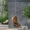Orville Indoor/Outdoor Wicker Hanging Chair With 8' Chain - Light Brown/Dark Gray - Christopher Knight Home 2 Orville Indoor/Outdoor Wicker Hanging Chair With 8' Chain - Light Brown/Dark Gray - Christopher Knight Home -Outdoor Living Shop GUEST fc1e358b b458 40b0 ad65 764aa48b4f9c