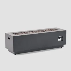 Comores 12pc Acacia U-Shaped Sectional Sofa Set With Fire Pit - Gray/Dark Gray - Christopher Knight Home -Outdoor Living Shop GUEST fdbc5d86 84cc 43cb a26f 250adbfcf98f