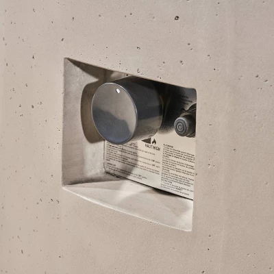 Aidan Round 31" Lightweight Concrete Gas Fire Pit - Light Gray - Christopher Knight Home 6 Aidan Round 31" Lightweight Concrete Gas Fire Pit - Light Gray - Christopher Knight Home - Image 4