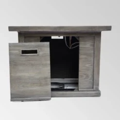 Ellington Outdoor Wood Patterned Square Gas Fire Pit - Gray - Christopher Knight Home 7 Ellington Outdoor Wood Patterned Square Gas Fire Pit - Gray - Christopher Knight Home -Outdoor Living Shop GUEST fe8b5a74 6d29 4218 b5d8 86f06599b9c9