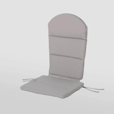 Malibu 2pk Acacia Wood Adirondack Chairs - Gray - Christopher Knight Home 4 Malibu 2pk Acacia Wood Adirondack Chairs - Gray - Christopher Knight Home - Image 2