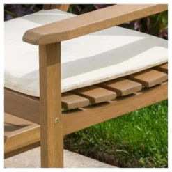 Belize Meranti Adjoined 2-Seater - Cream & Honey Oak - Christopher Knight Home 7 Belize Meranti Adjoined 2-Seater - Cream & Honey Oak - Christopher Knight Home -Outdoor Living Shop GUEST ff67c07b 6d94 474f bb7c c9cdacaed545
