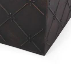 Acosta Outdoor Small Square Light Weight Concrete Side Table Antique Copper - Christopher Knight Home 10 Acosta Outdoor Small Square Light Weight Concrete Side Table Antique Copper - Christopher Knight Home -Outdoor Living Shop GUEST ff7f0a94 f168 41b1 9dda 57cf71ac13c9