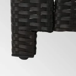 Puerta 5pc Wicker Sofa Chat Set - Dark Brown/Beige - Christopher Knight Home -Outdoor Living Shop GUEST ffee4a11 afb2 46c5 a376 1ca81a4eaa97